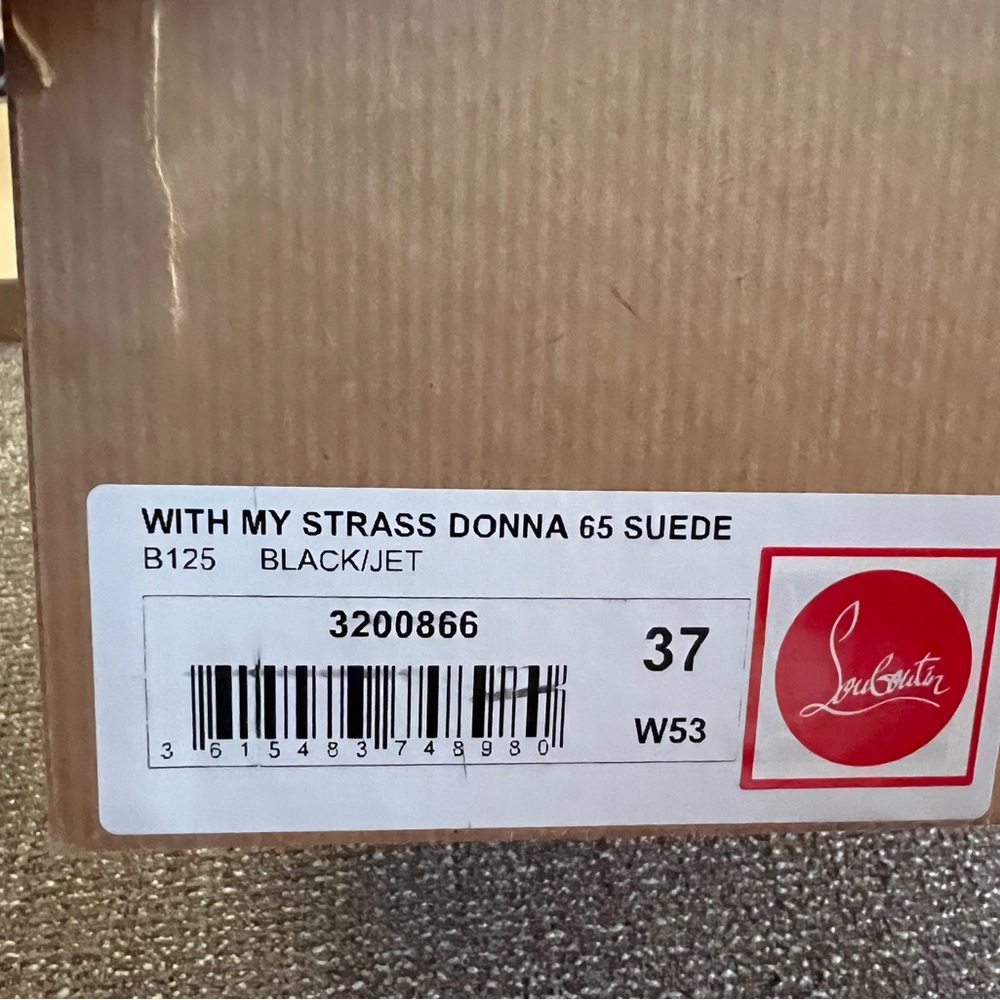 Brand new Christian Louboutin sparkle cowboy boots S37 - Picture 4 of 9